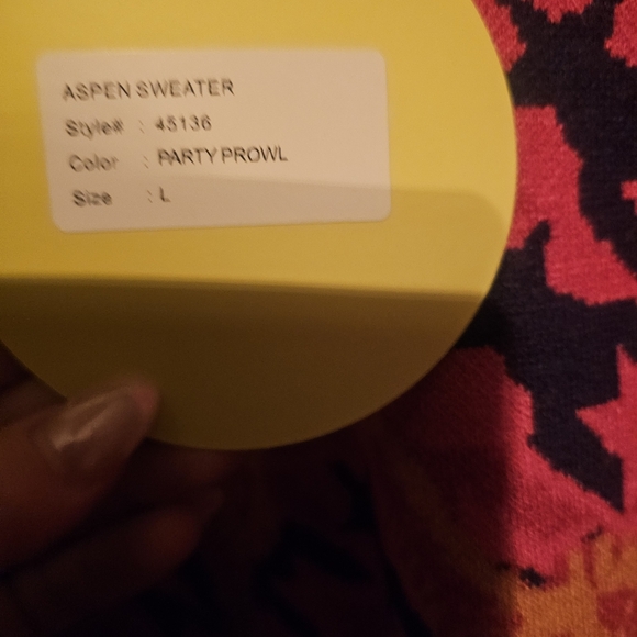 NEW ALDEN ADAIR Aspen Pink and Orange Tiger Party Prowl - Large PTP 22 Length 23 - Picture 8 of 9